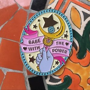💖 Sailor Moon “Babe with the Power” Enamel Pin 💖